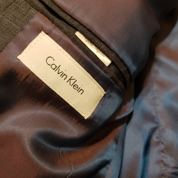 Calvin Klein - Gray Blazer - Size 16 kids - Picture 3 of 13